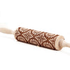 Rolling Pin For Baking (Engraved Designs)