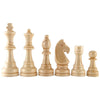 Wood Chess Pieces 32Pcs/Set 64Cm Height