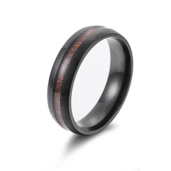 Wood Fiber Fashion Ring