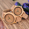 Vintage Style Wood Watch