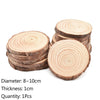 Natural Wood Round Coasters