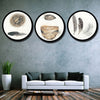 Round Wooden Picture Frame