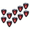 PVC Faux Wood Grain Plectrum (10pcs)