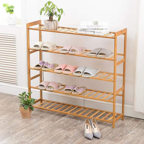 Wooden Shoe Rack